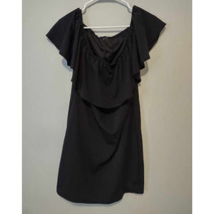 Ruby & Lace Black Off The Shoulder Mini Dress Size Large? See Measurements